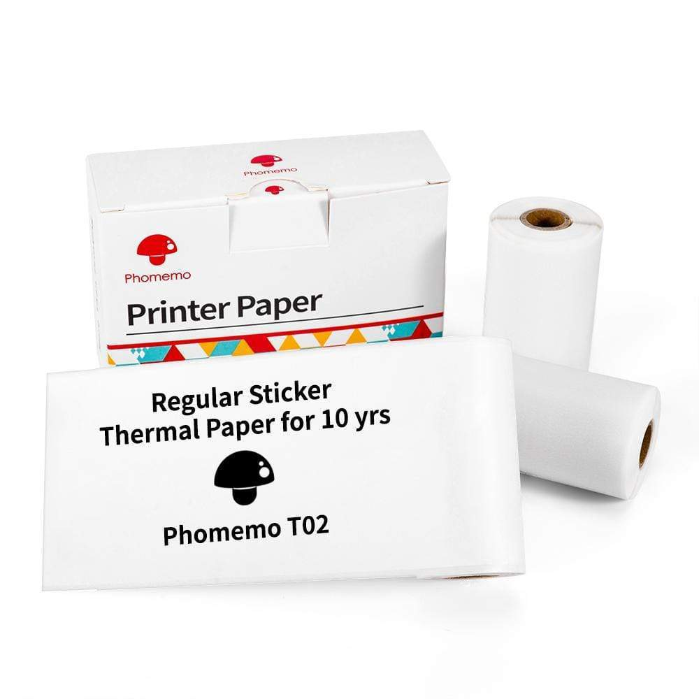 Portable Bluetooth Thermal Label and Photo Printer for Home and Education
