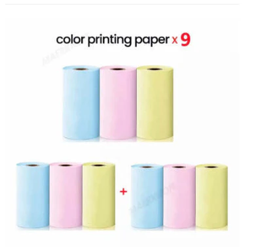 Portable Bluetooth Thermal Label and Photo Printer for Home and Education