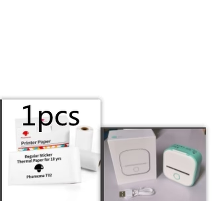 Portable Bluetooth Thermal Label and Photo Printer for Home and Education