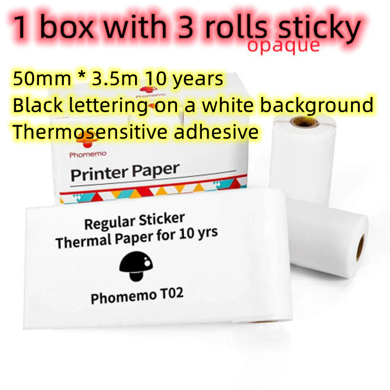 Portable Bluetooth Thermal Label and Photo Printer for Home and Education
