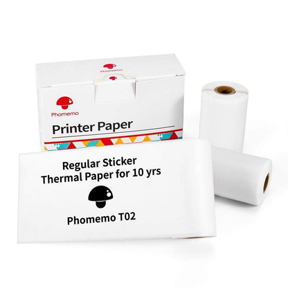 Portable Bluetooth Thermal Label and Photo Printer for Home and Education