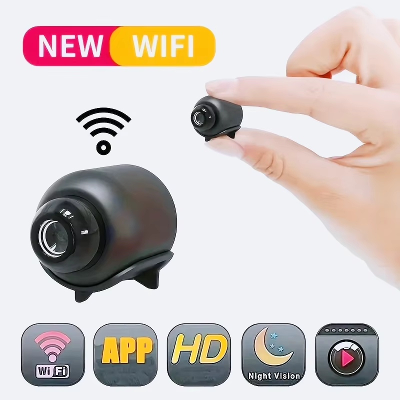 1080P HD Mini Wifi Camera Indoor Safety Security Surveillance Baby Monitor Night