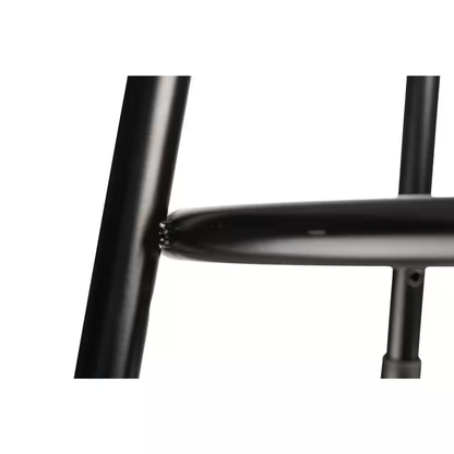 18 In. Black Heavy-Duty Steel Stool (2-Pack)