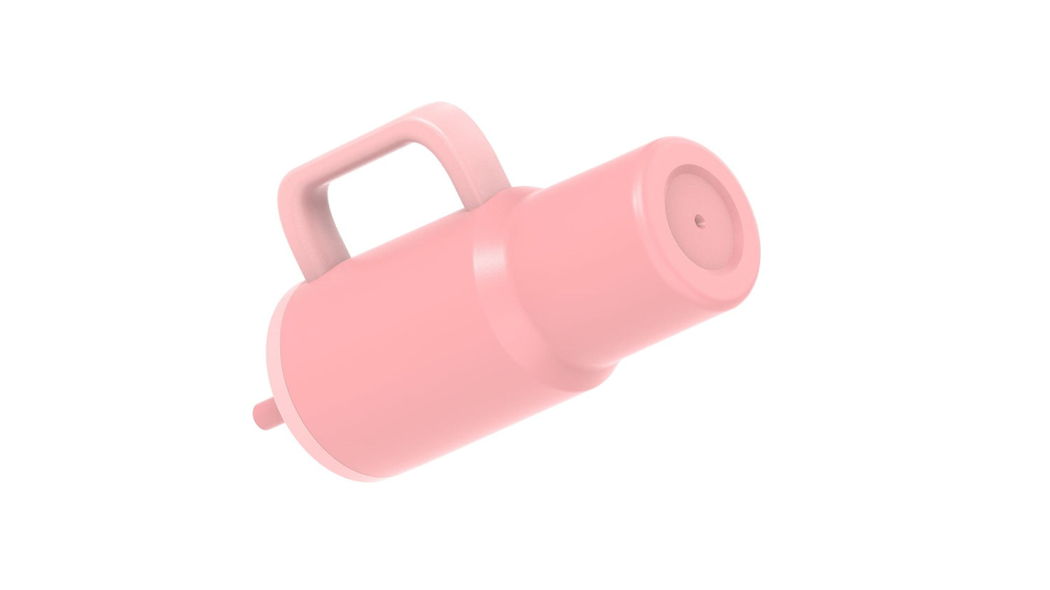20 Oz Double Wall Stainless Steel Tumbler with Straw Lid, Pink