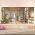 36 In. W X 72 In. H 1-Pieces Frameless Mirrors for Wall Large Gym Mirror Yoga Mi