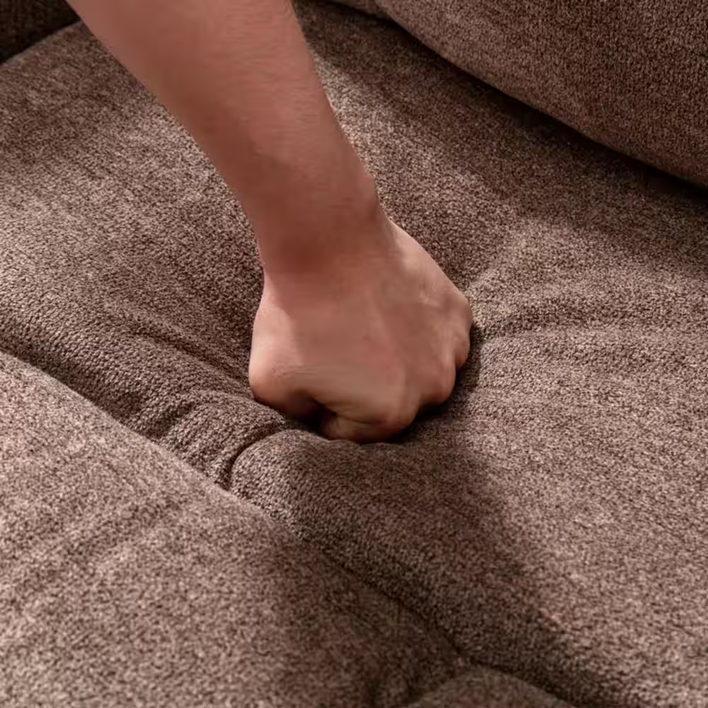 38In.W Taupe Fabric Power Lift Recliner W/ 8-Point Vibration Heating Massage, Ro