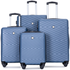 4 Piece Hardshell Luggage Set Hardside Lightweight Suitcase with TSA Lock Spinne