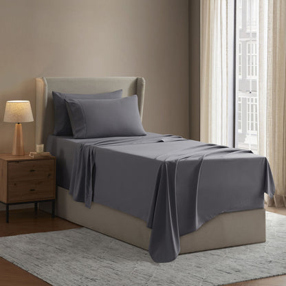 Bed Sheet Sets, 1800 Series Deep Pocket Bedding, Luxury Soft Microfiber, Gray Tw