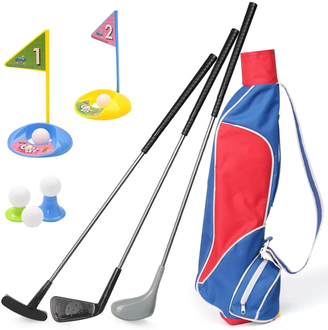 Golf Club Set for Kids, Indoor Outdoor Sports Toys, Birthday Gift for Boys Girls