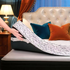Medium 3 In. King Cooling Gel Memory Foam Mattress Topper, Skin-Friendly Fabric