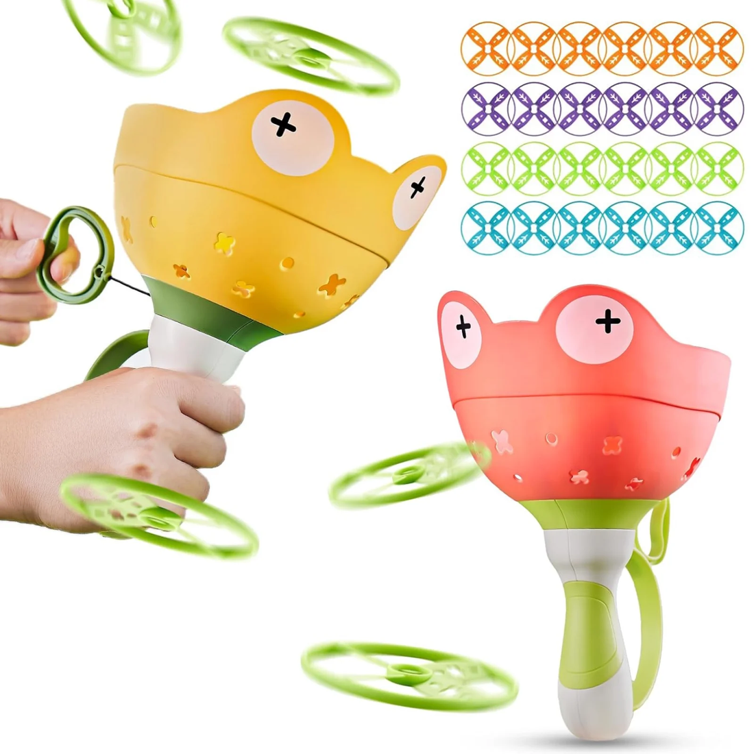 Outside Toys for Kids Ages 4-8, Manual Capture Catching Game - Toddler Chasing T