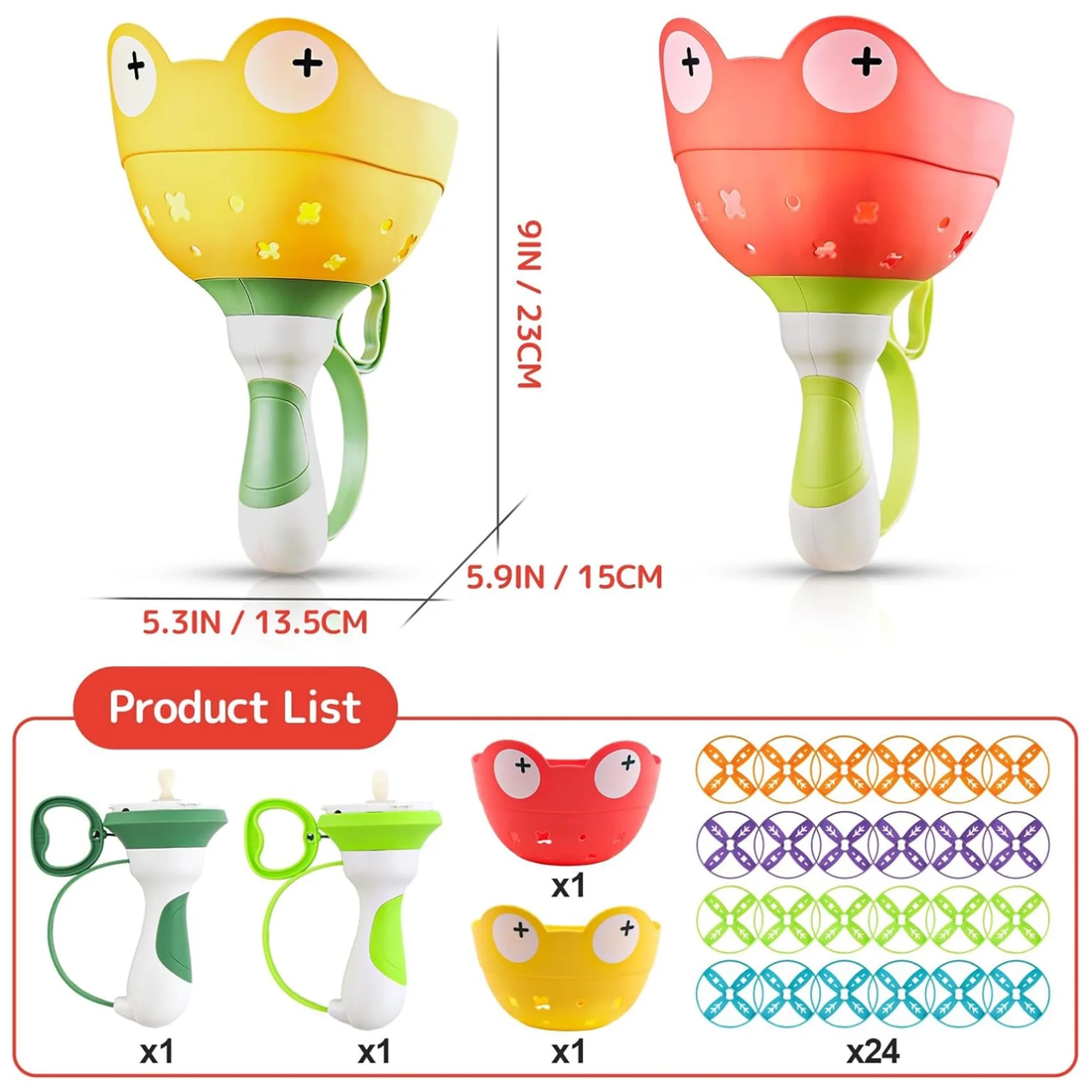 Outside Toys for Kids Ages 4-8, Manual Capture Catching Game - Toddler Chasing T