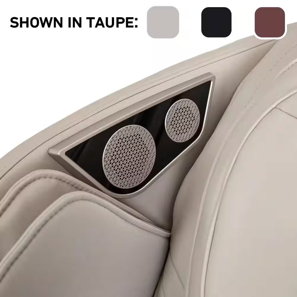Pro 8500 MAX Series Black Faux Leather Reclining 4D Massage Chair with Zero Grav