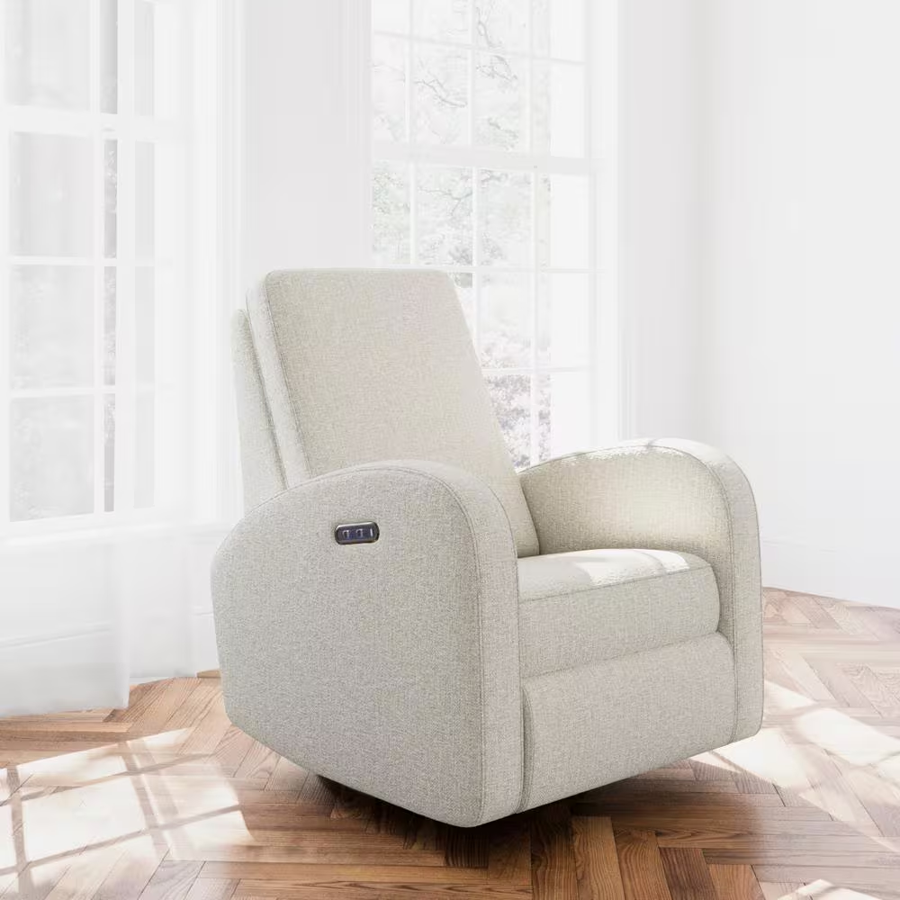Santa Monica Dune Basketweave Power Recliner