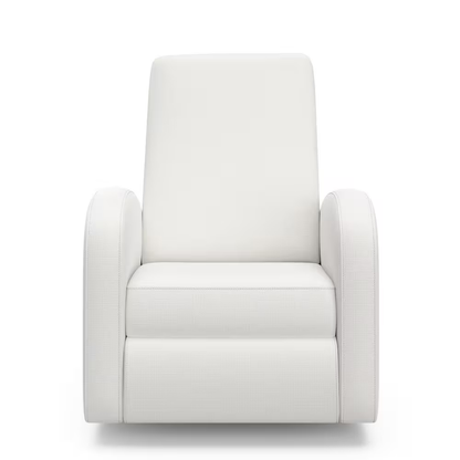 Santa Monica Ivory Basketweave Power Recliner
