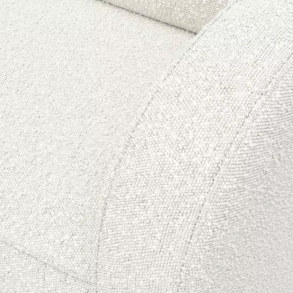 Santa Monica Ivory Boucle Power Recliner