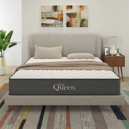 Victoria 10&quot; Queen, Gel Infused Memory Foam and Pocket Spring Hybrid Mattress in