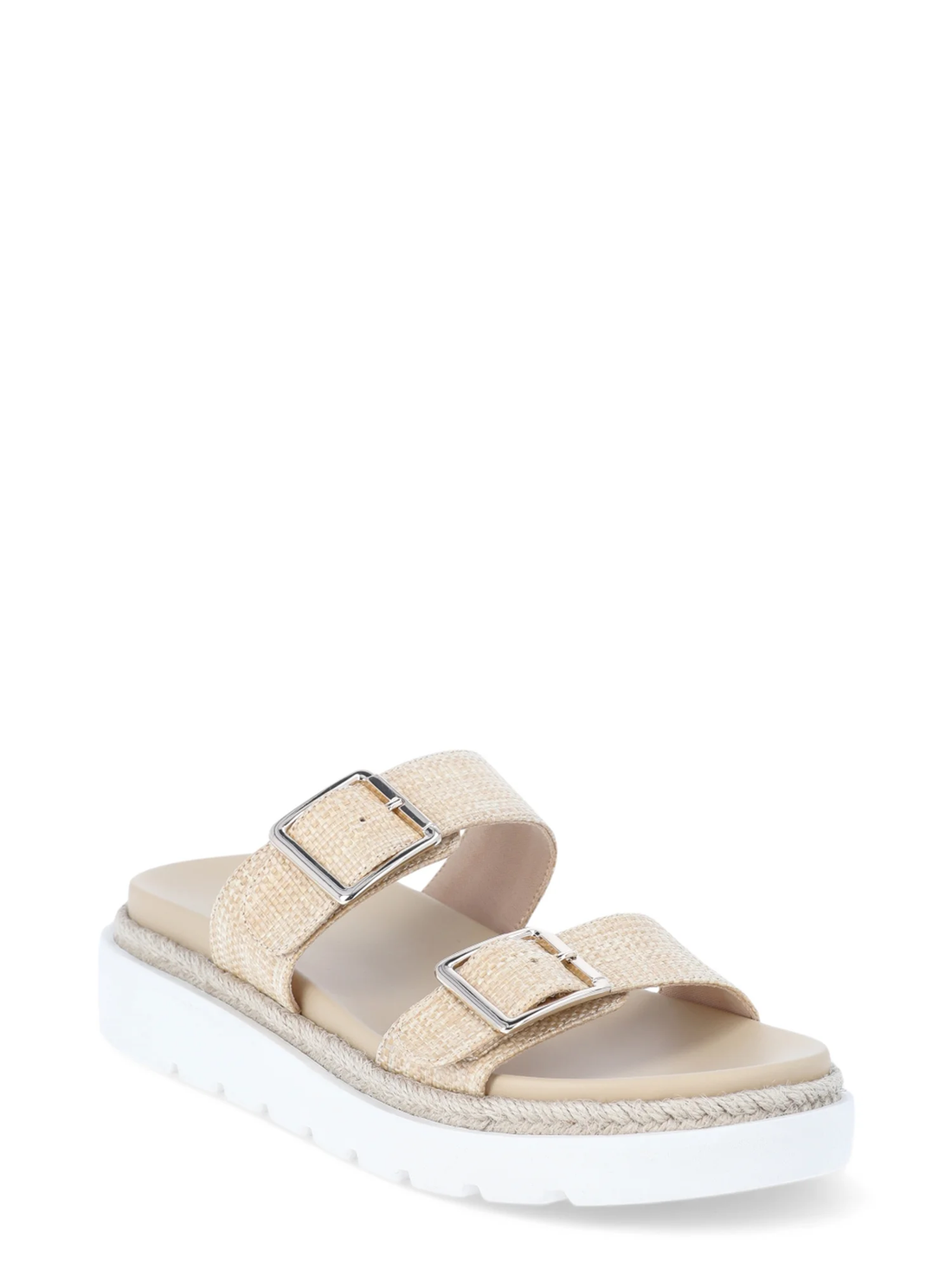 Women’S Flatform Two Strap Sandals