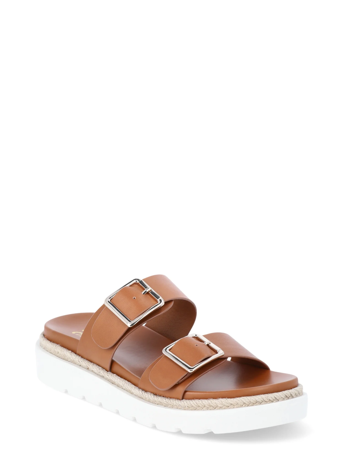 Women’S Flatform Two Strap Sandals