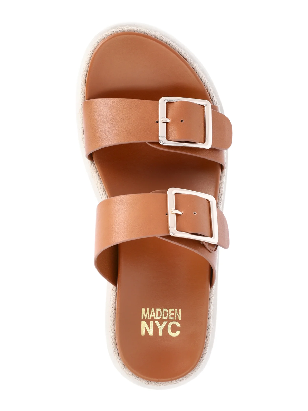 Women’S Flatform Two Strap Sandals
