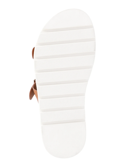 Women’S Flatform Two Strap Sandals