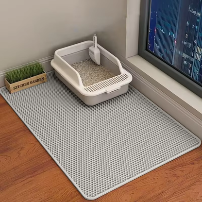 Waterproof Double Layer Cat Litter Mat 60CMx90CM Nonslip and Washable