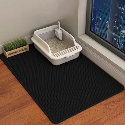Waterproof Double Layer Cat Litter Mat 60CMx90CM Nonslip and Washable