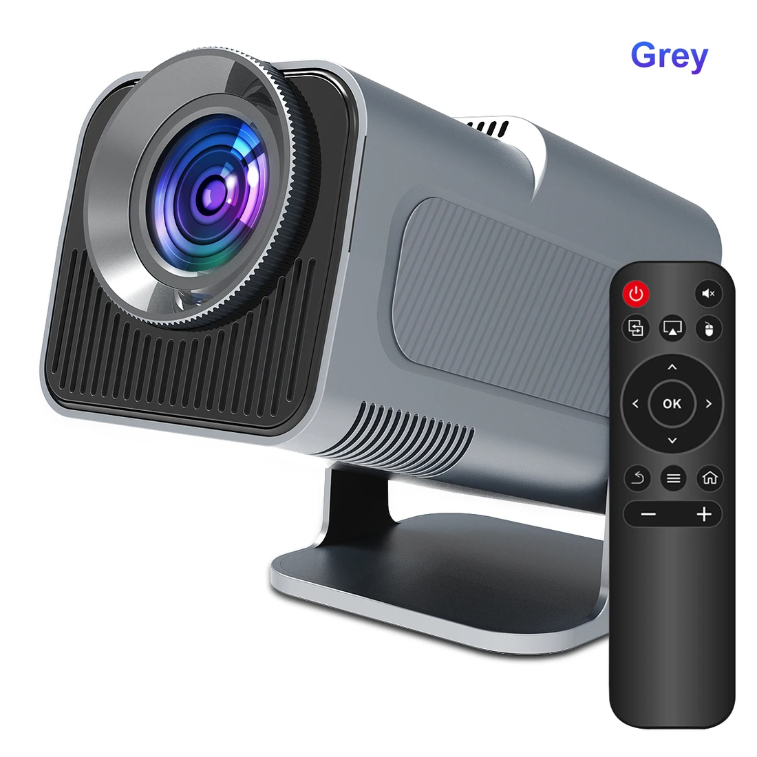 4K Android 11 Projector, 1080P, 390ANSI, Dual WiFi 6, BT 5.0, Portable HY320