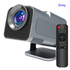 4K Android 11 Projector, 1080P, 390ANSI, Dual WiFi 6, BT 5.0, Portable HY320