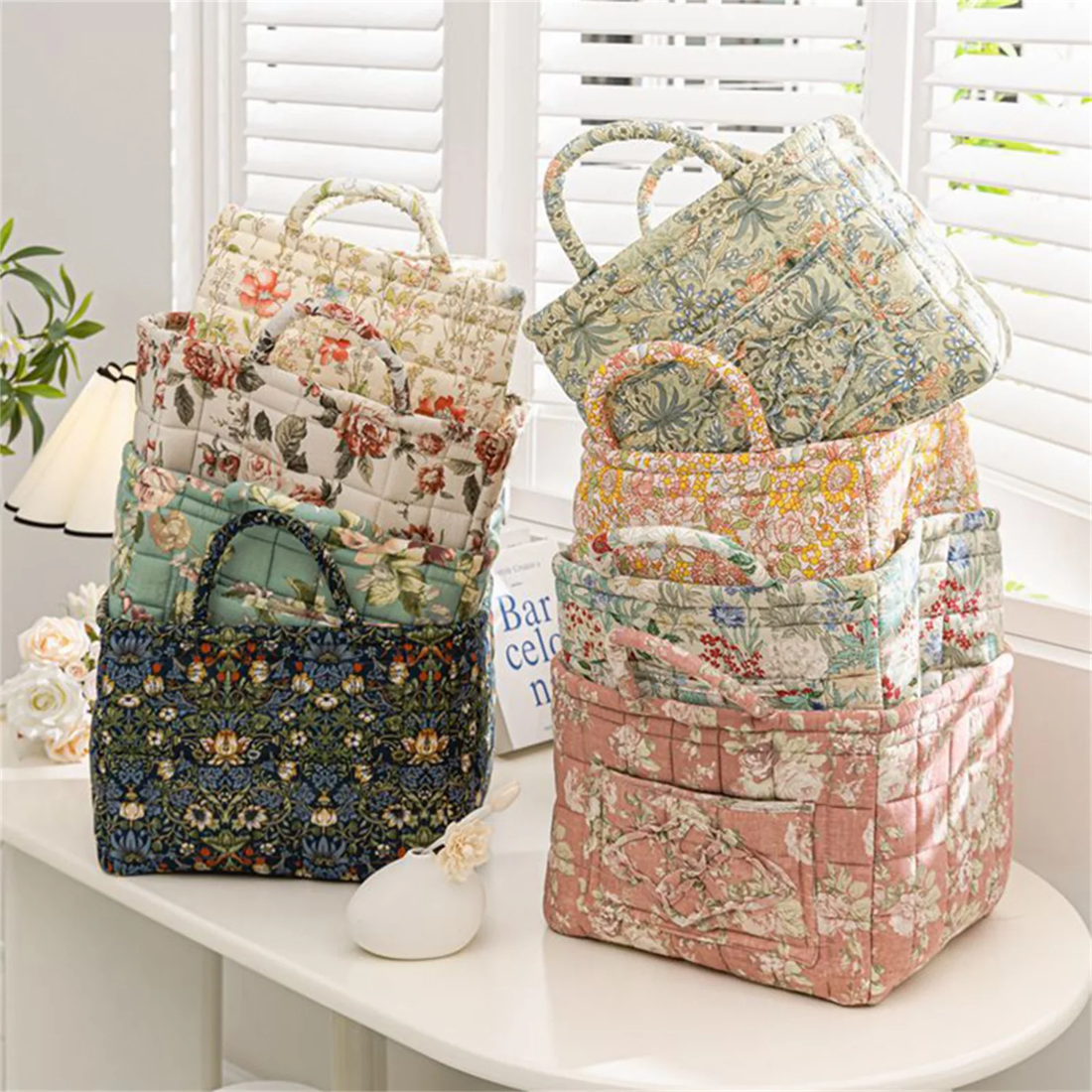 Fabric Storage Baskets with Handles - Large Capacity Laundry Hampers