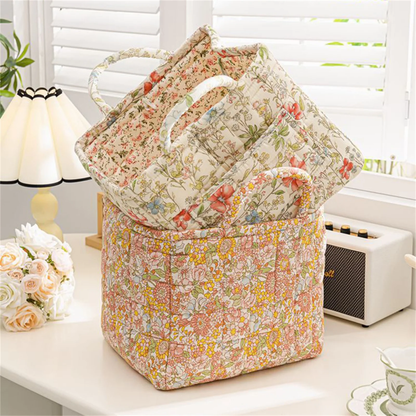 Fabric Storage Baskets with Handles - Large Capacity Laundry Hampers