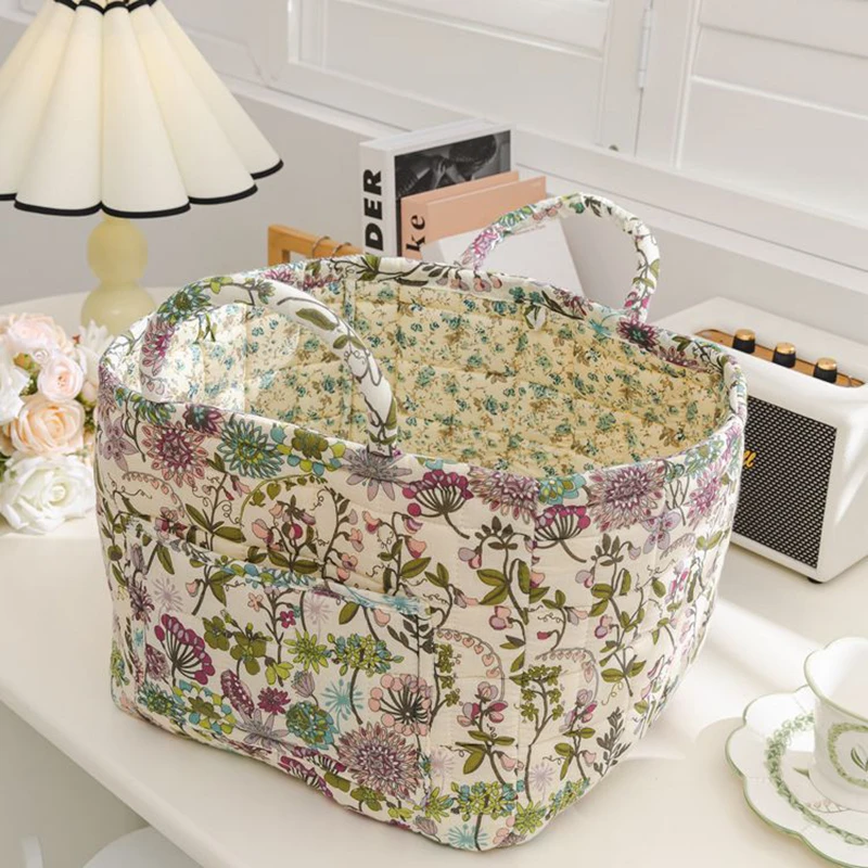 Fabric Storage Baskets with Handles - Large Capacity Laundry Hampers