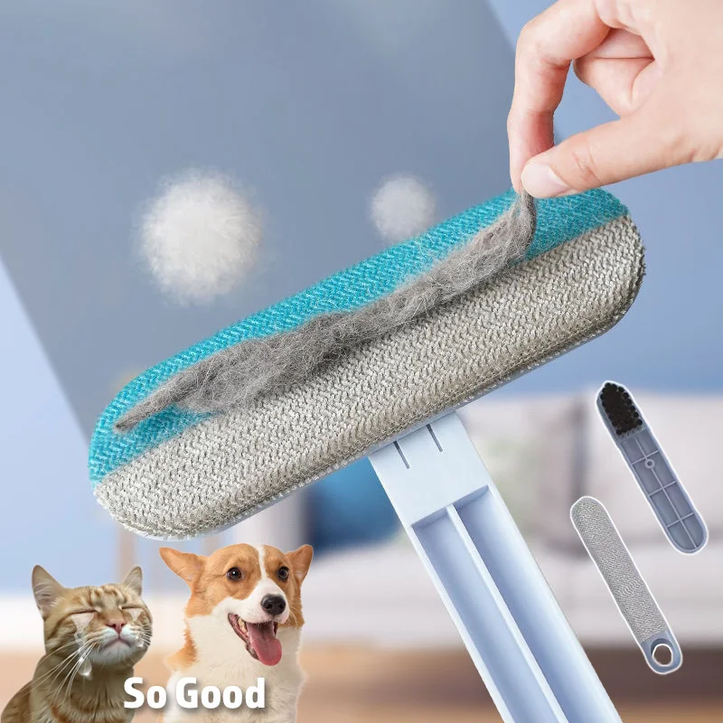 Pet Hair Remover Brush - Multi-Function Lint Cleaner for Cats and Dogs