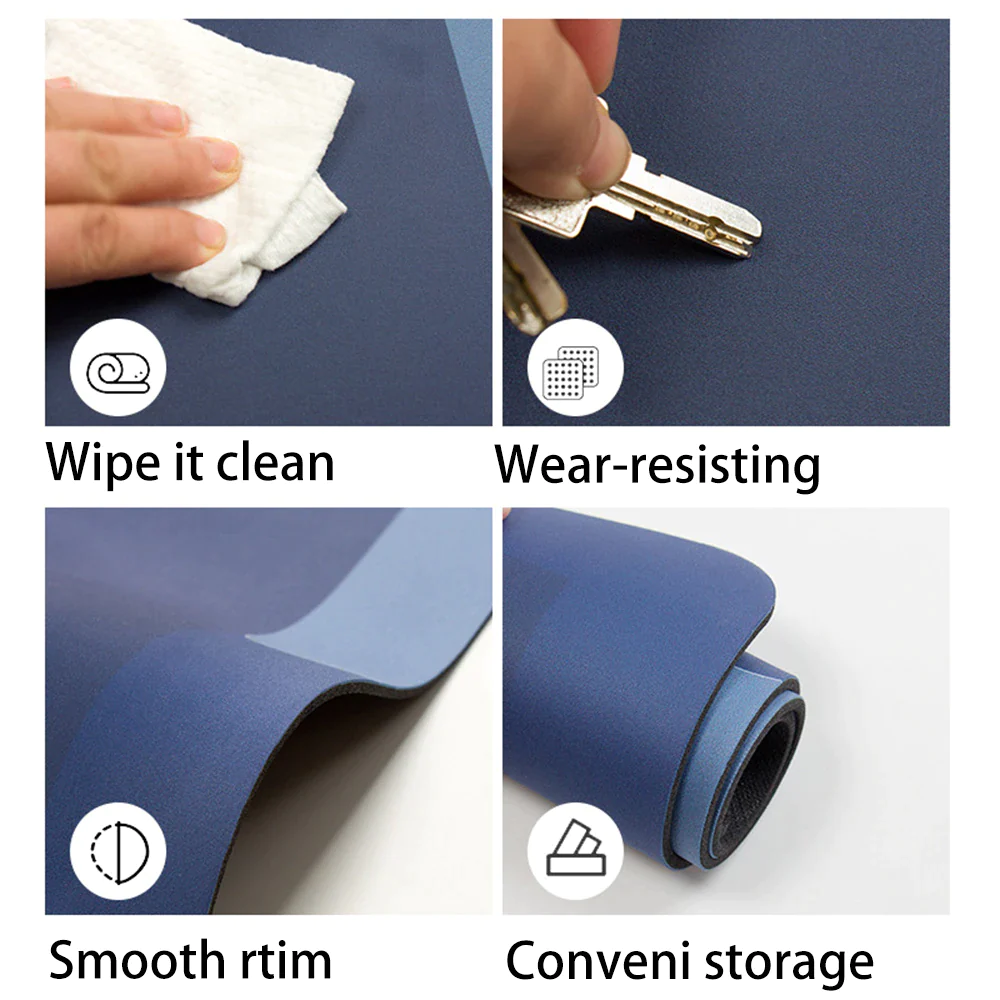 Quick-Dry Absorbent Bath Mat - Anti-Slip Oil-Proof Kitchen &amp; Bathroom Rug