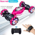 4WD RC Drift Car with LED Lights and Gesture Control - 360° Stunt Car