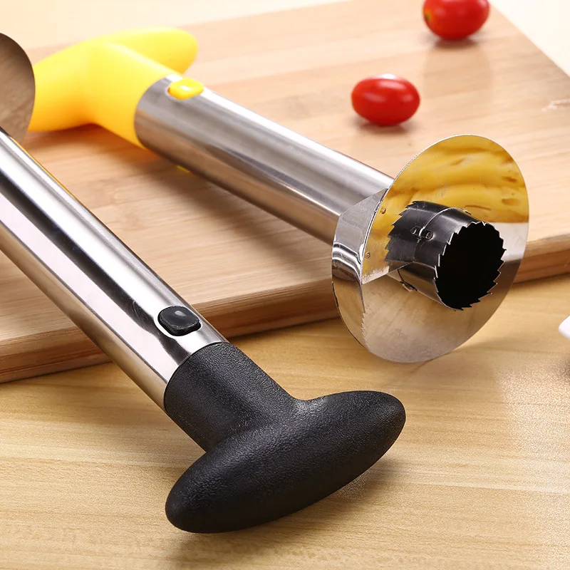 Stainless Steel Pineapple Peeler and Corer for Effortless Fruit Preparation