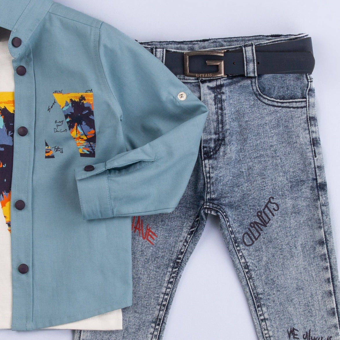 Splash Paint Boys Casual Set-2