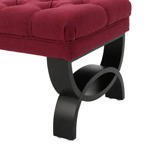 Crimson Seating Ottoman