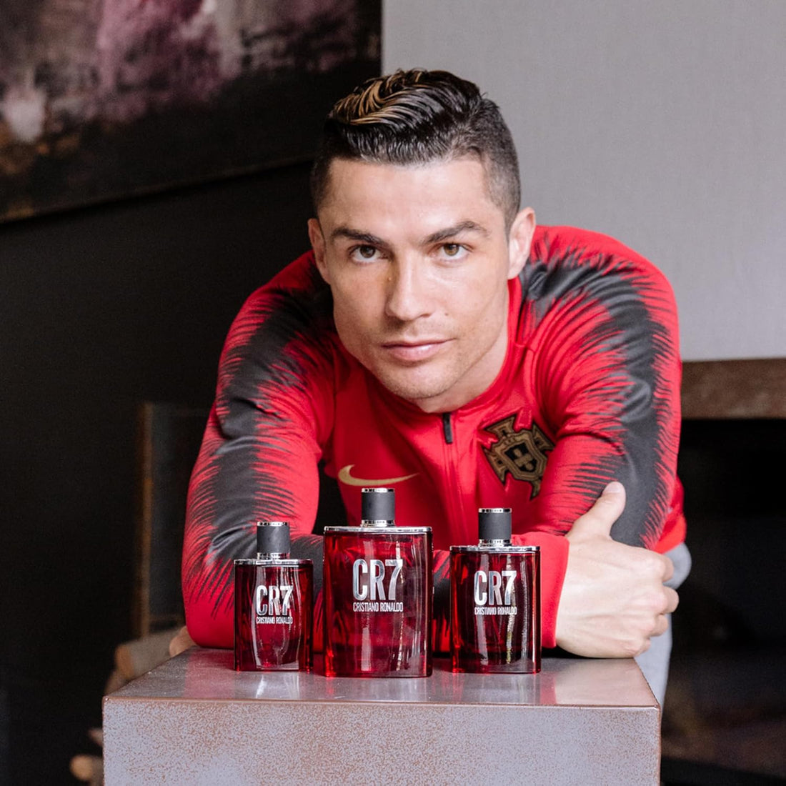 CR7  - Eau De Toilette Cologne Scent for Men - Woody, Musky Scent with Lavender, Cardamom, Tobacco, and Cedar - from ’S Original Men’S Fragrance Collection - 100 Ml.