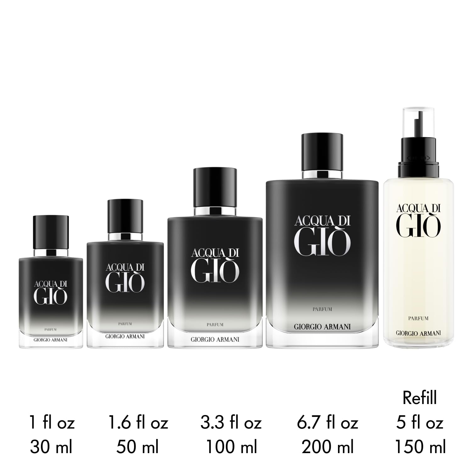 – Acqua Di Giò – Parfum – Cologne for Men – Fresh &amp; Woody Men’S Fragrance – Bergamot, Ginger, Marine, Geranium, Rosemary, Clary Sage, Patchouli, Incense Notes