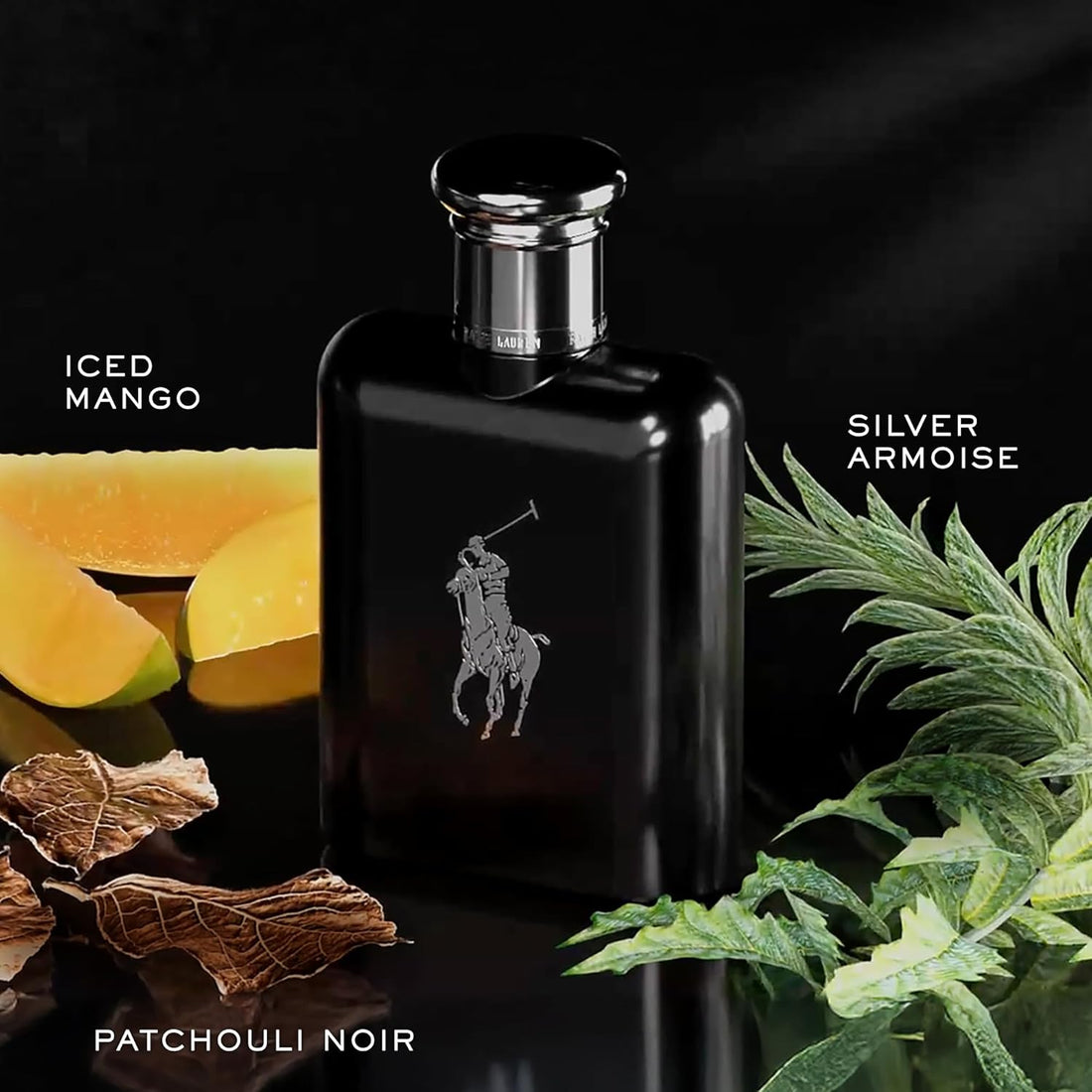 – Polo Black – Eau De Toilette – Men’S Cologne – Woody &amp; Fresh – with Patchouli, Sandalwood, and Mandarin – Medium Intensity – 125 Ml