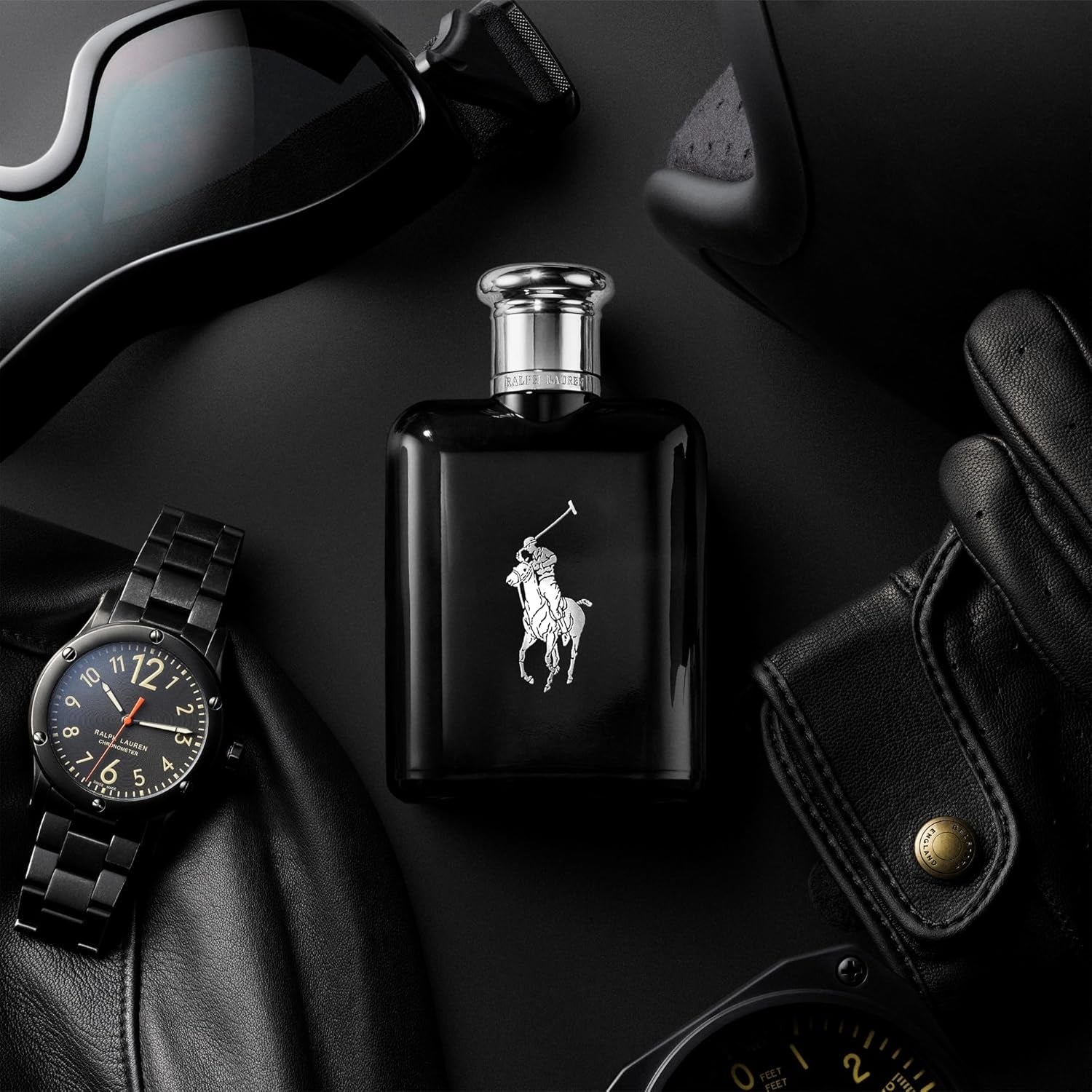 – Polo Black – Eau De Toilette – Men’S Cologne – Woody &amp; Fresh – with Patchouli, Sandalwood, and Mandarin – Medium Intensity – 125 Ml
