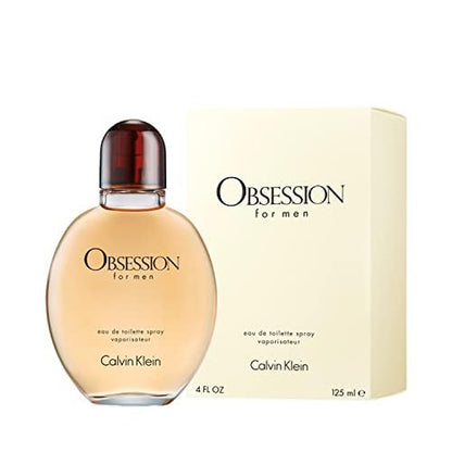Calvin Klein Obsession for Men - Ambery Fragrance, Top Notes: Bergamot, Mandarin