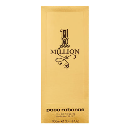 1 Million Eau De Toilette, Cologne for Men, 3.4 Oz