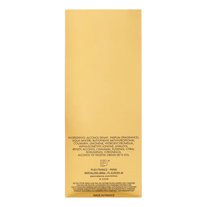 1 Million Eau De Toilette, Cologne for Men, 3.4 Oz