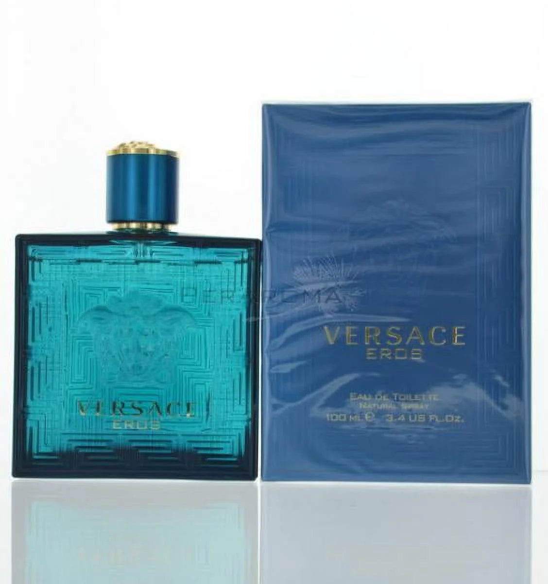 Eros Eau De Toilette, Cologne for Men, 3.4 Oz Full Size