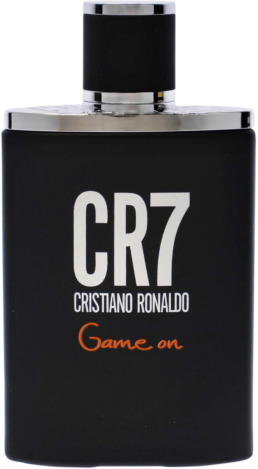 CR7 Game on - Aromatic Fragrance for Men - Woody and Alluring Scent - Tropical and Dense Essence - a Dark and Sophisticated Aesthetic - Bold and Long Wearing - 50 Ml EDT Spray.