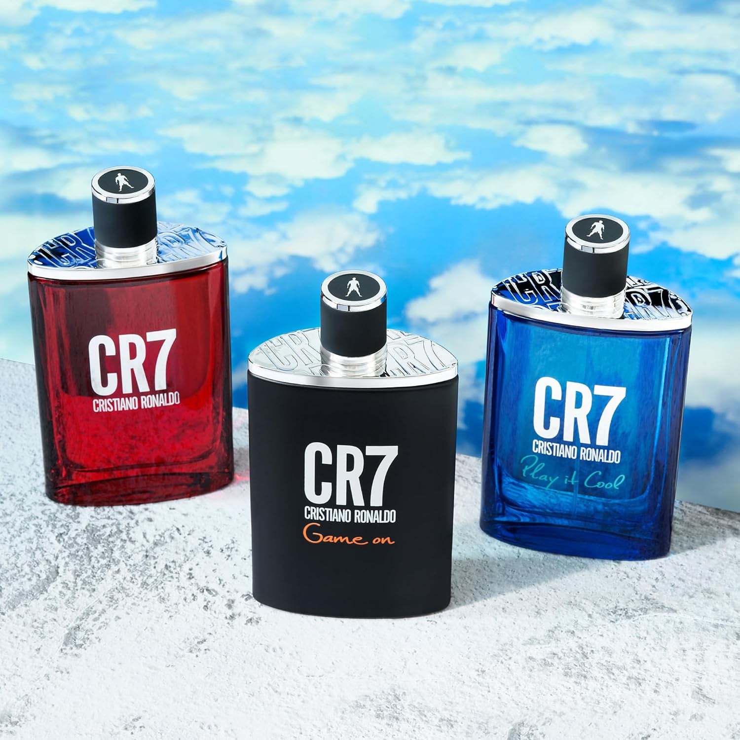 CR7 Play It Cool - Blends Bright Citruses and Aromatic Fougere Notes - Fresh, Invigorating and Sensual - Light Enough for Everyday Wear - Masculine Fragrance - 50 Ml Spray
