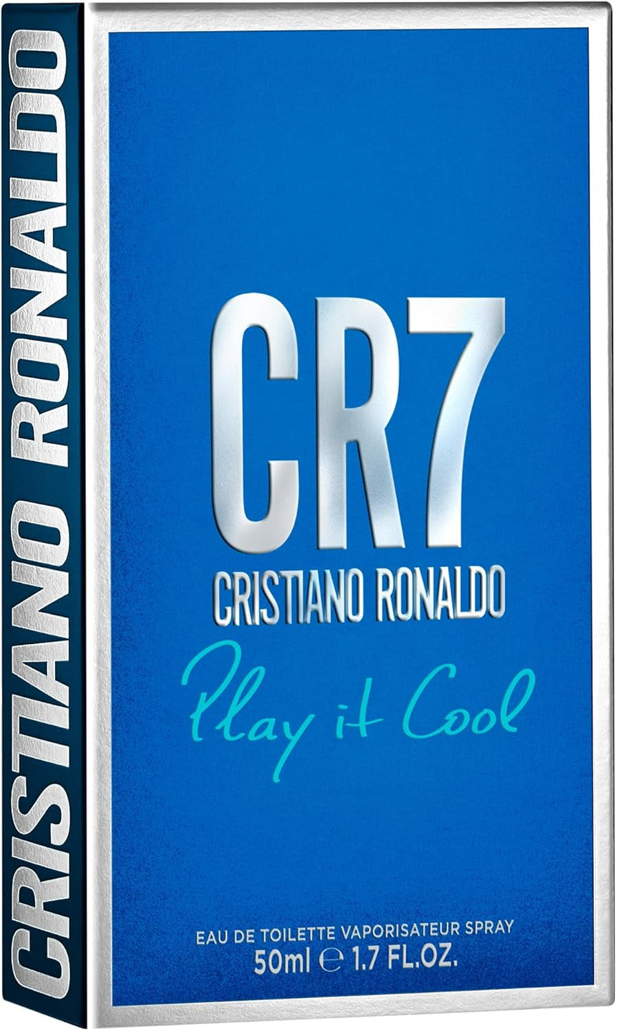 CR7 Play It Cool - Blends Bright Citruses and Aromatic Fougere Notes - Fresh, Invigorating and Sensual - Light Enough for Everyday Wear - Masculine Fragrance - 50 Ml Spray