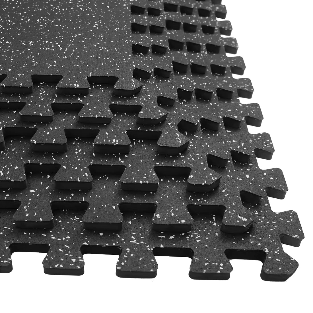Yes4All Rubber Gym Flooring for Home Gym 0.56&quot; Thick Gym Flooring Tiles EVA Foam Mats with Rubber Top Protective Flooring Mat - Mohammad collection